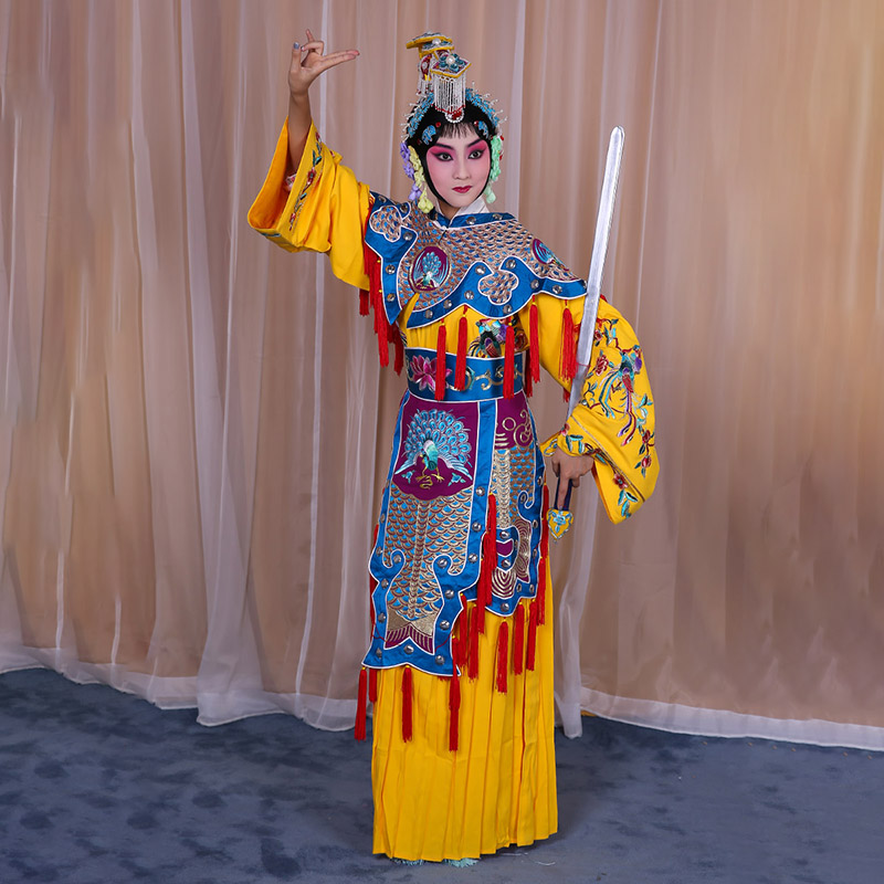 烈山霸王别姬虞姬服 软绉别姬服