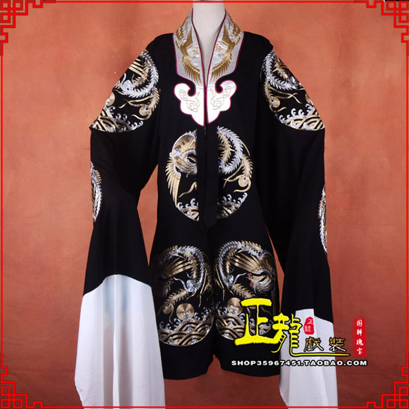 烈山二进宫服装国太女披 全金团凤凤披