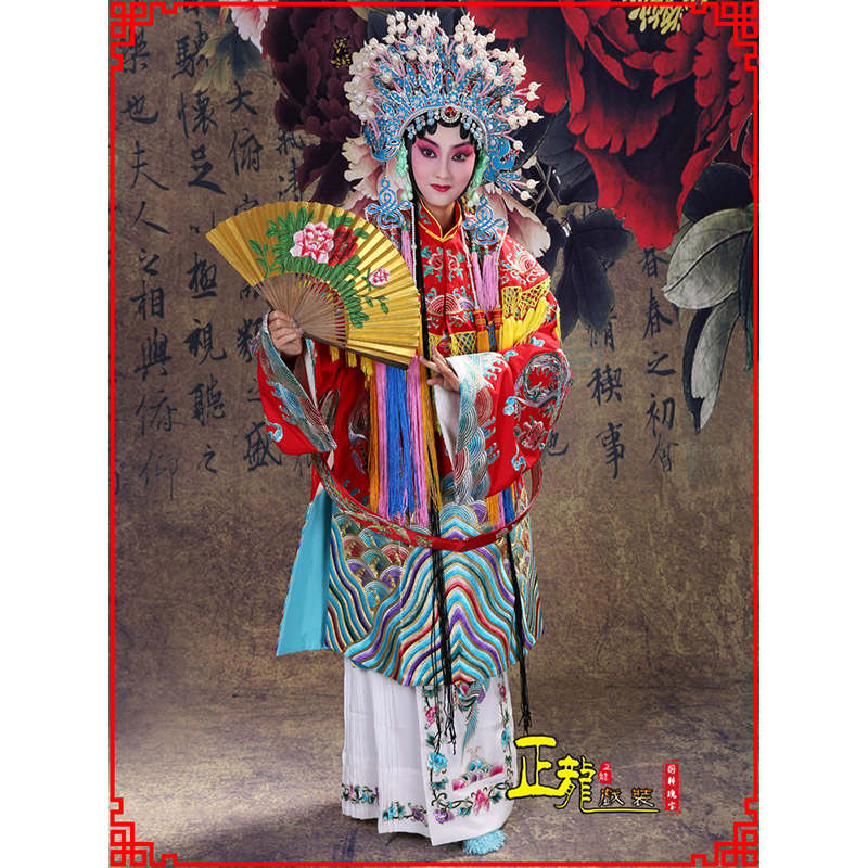 烈山凤袍杨贵妃贵妃醉酒 软绉团凤女蟒