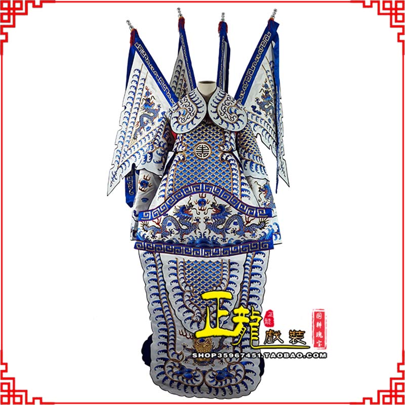 烈山武生武将大靠祥龙勾金